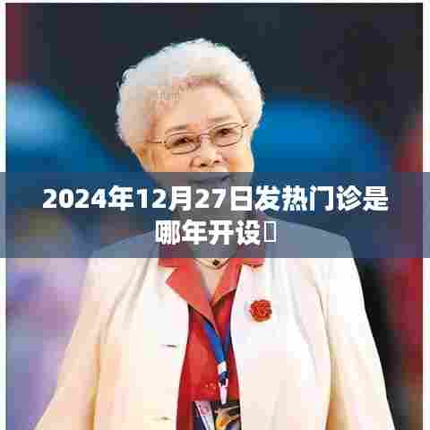 发热门诊开设年份揭秘，2024年12月27日