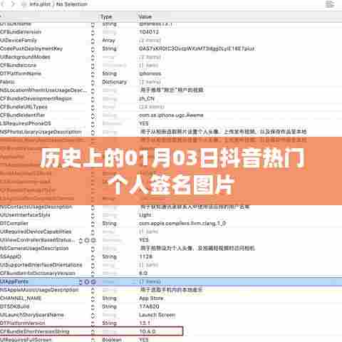 抖音热门个人签名图片精选,历史日期的独特魅力