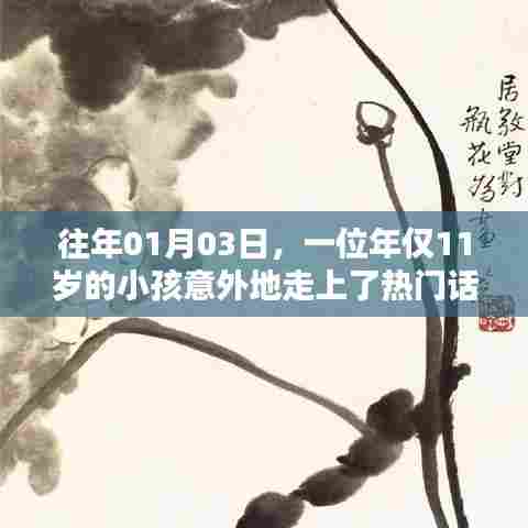 揭秘11岁孩童走红网络之谜