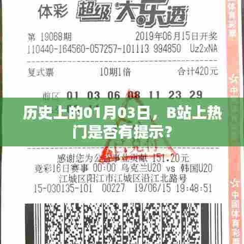 B站热门提示历史变迁揭秘，一月三日是否有提示？