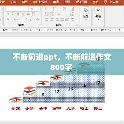 不断前进ppt,不断前进作文800字