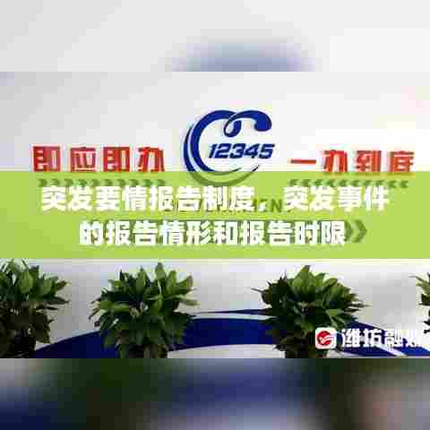 突发要情报告制度,突发事件的报告情形和报告时限