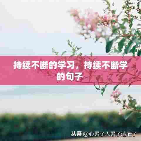 持续不断的学习，持续不断学的句子 