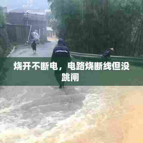 烧开不断电,电路烧断线但没跳闸