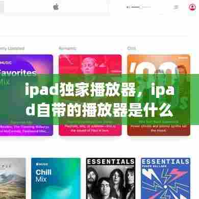 ipad独家播放器，ipad自带的播放器是什么 