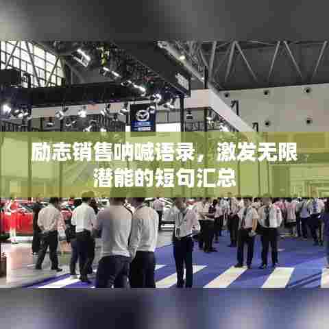 励志销售呐喊语录,激发无限潜能的短句汇总