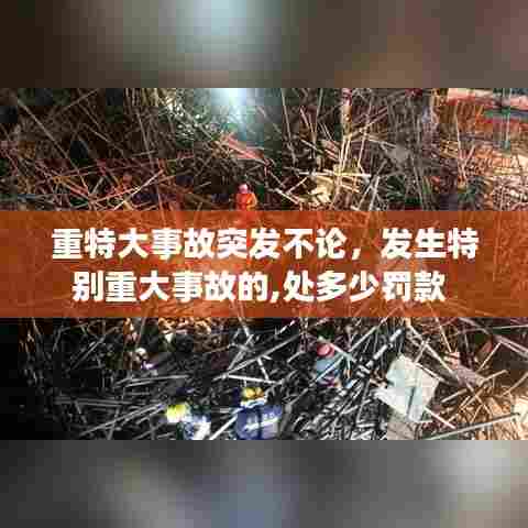 重特大事故突发不论,发生特别重大事故的,处多少罚款