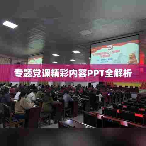 专题党课精彩内容PPT全解析