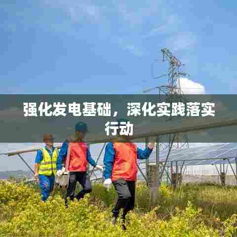 强化发电基础，深化实践落实行动