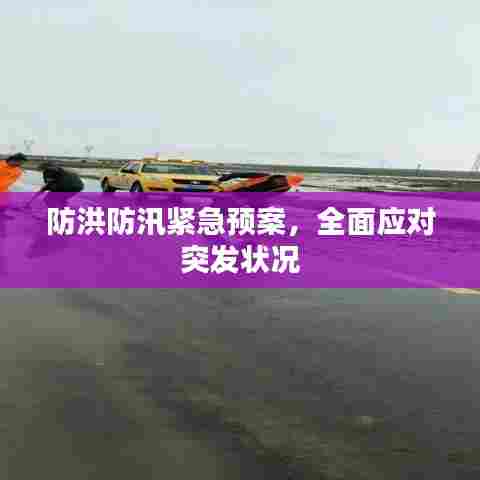 防洪防汛紧急预案，全面应对突发状况