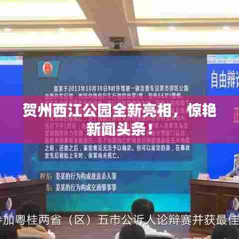贺州西江公园全新亮相,惊艳新闻头条!