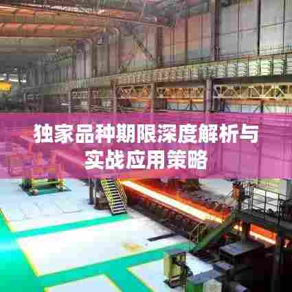 独家品种期限深度解析与实战应用策略