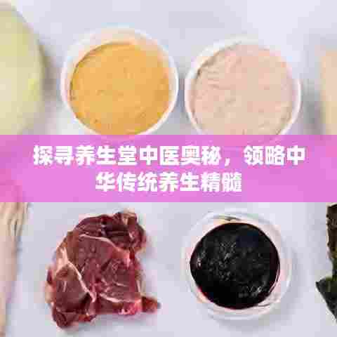 探寻养生堂中医奥秘，领略中华传统养生精髓