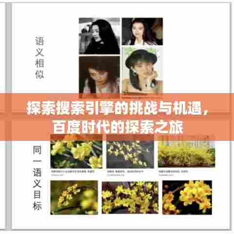 探索搜索引擎的挑战与机遇,百度时代的探索之旅