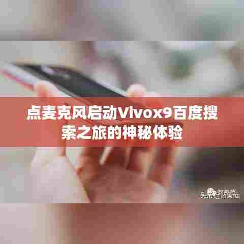 点麦克风启动Vivox9百度搜索之旅的神秘体验