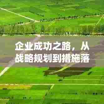 企业成功之路，从战略规划到措施落实的关键路径解析