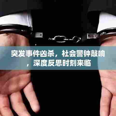 突发事件凶杀，社会警钟敲响，深度反思时刻来临
