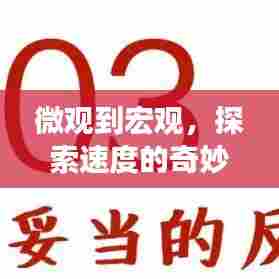微观到宏观,探索速度的奇妙旅程
