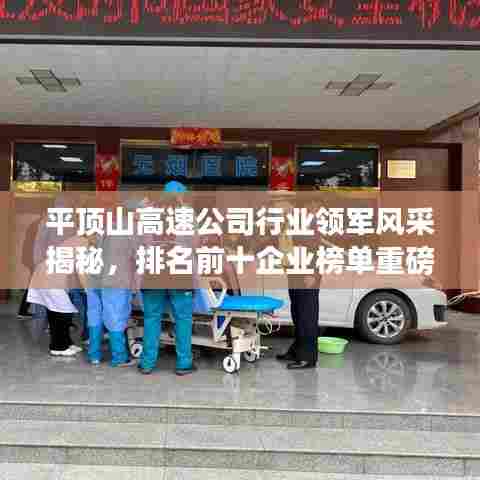 平顶山高速公司行业领军风采揭秘,排名前十企业榜单重磅出炉!