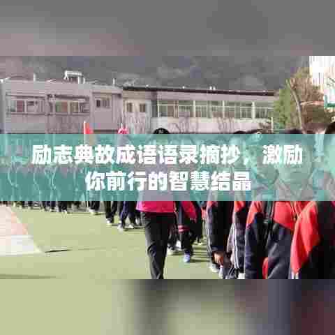 励志典故成语语录摘抄，激励你前行的智慧结晶