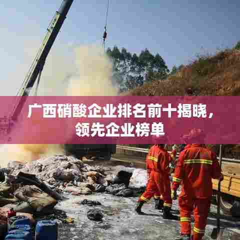 广西硝酸企业排名前十揭晓，领先企业榜单