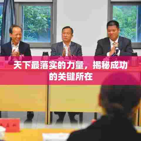 天下最落实的力量，揭秘成功的关键所在