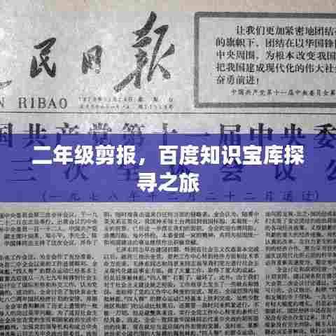 二年级剪报，百度知识宝库探寻之旅