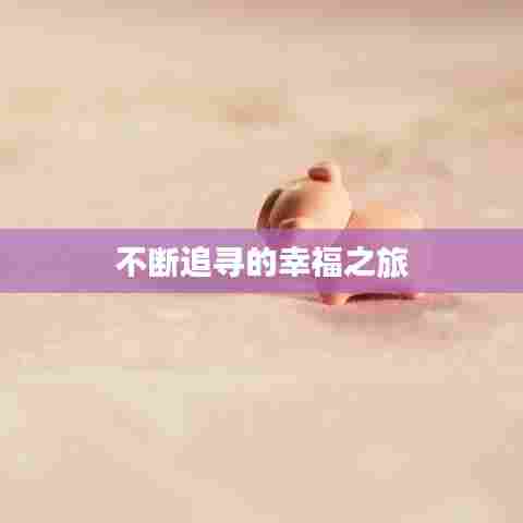 不断追寻的幸福之旅