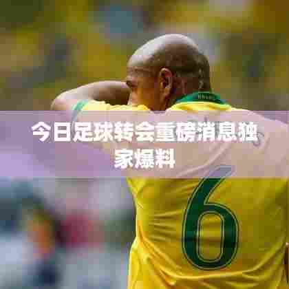 今日足球转会重磅消息独家爆料