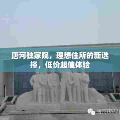 唐河独家院，理想住所的新选择，低价超值体验