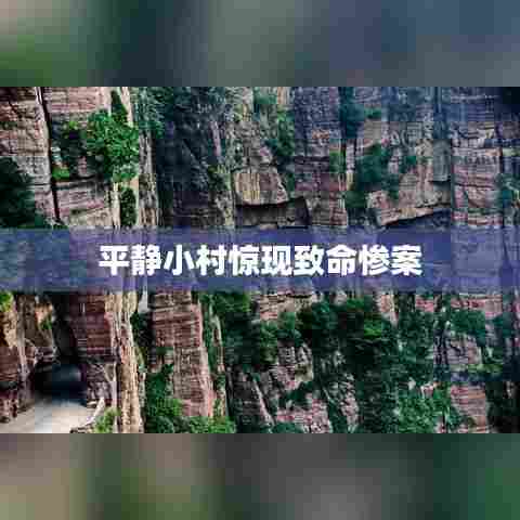 平静小村惊现致命惨案