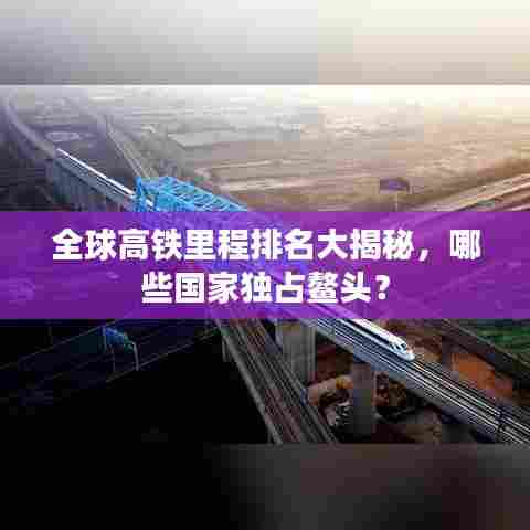 全球高铁里程排名大揭秘，哪些国家独占鳌头？