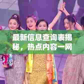 最新信息查询表揭秘，热点内容一网打尽！