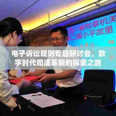电子诉讼规则专题研讨会，数字时代司法革新的探索之路