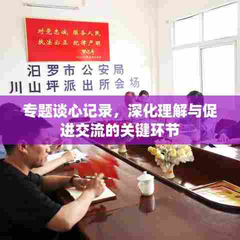 专题谈心记录，深化理解与促进交流的关键环节