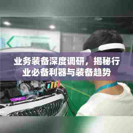 业务装备深度调研，揭秘行业必备利器与装备趋势