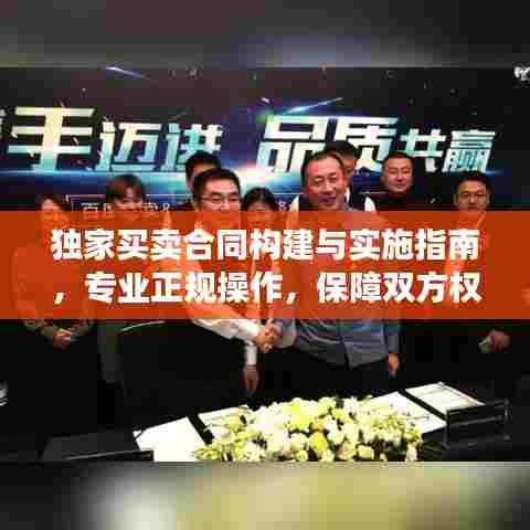 独家买卖合同构建与实施指南，专业正规操作，保障双方权益