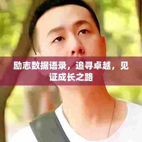 励志数据语录，追寻卓越，见证成长之路