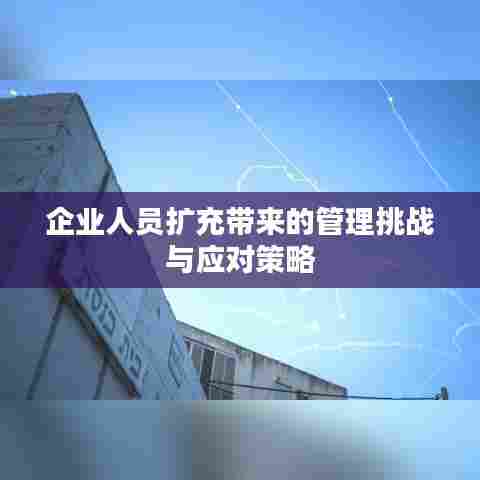 企业人员扩充带来的管理挑战与应对策略