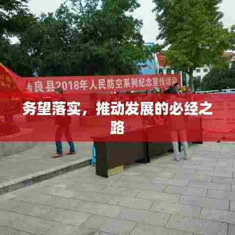 务望落实，推动发展的必经之路