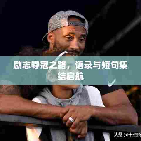励志夺冠之路,语录与短句集结启航