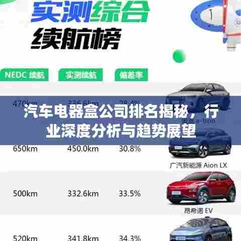 汽车电器盒公司排名揭秘,行业深度分析与趋势展望