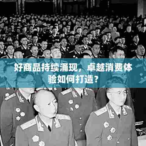 好商品持续涌现，卓越消费体验如何打造？