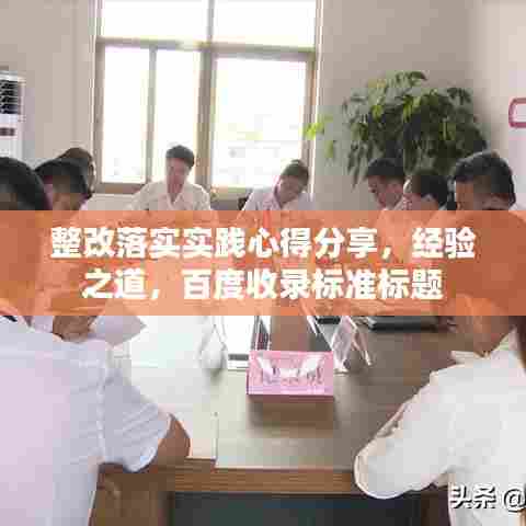 整改落实实践心得分享,经验之道,百度收录标准标题