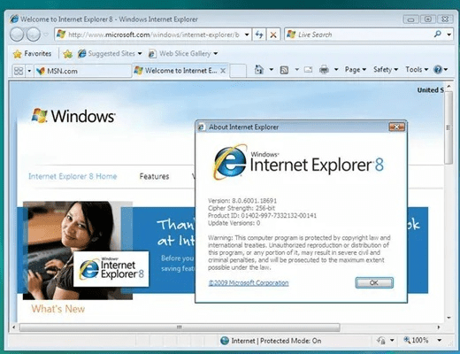 浏览器ie8官方下载,科学研究解析说明 复刻版_v9.125